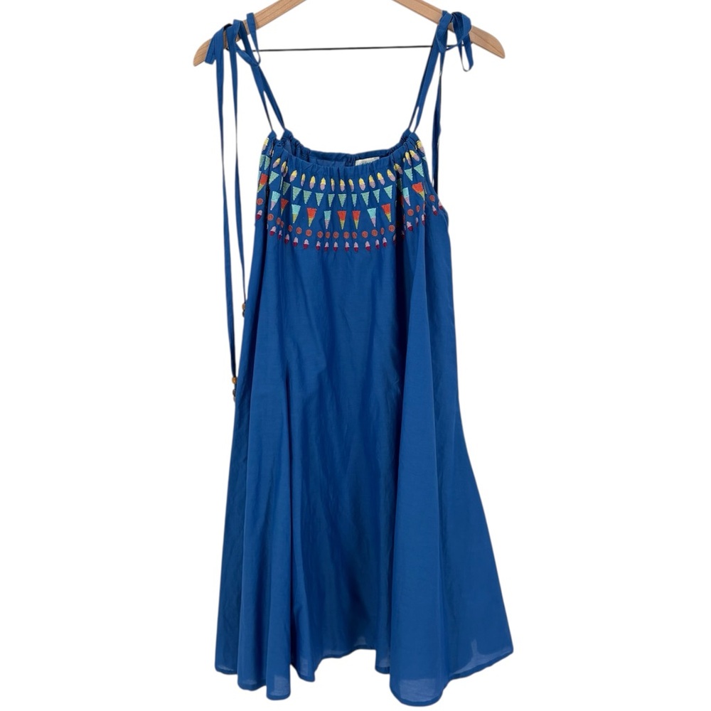 Sundance Embroidered Swing Sundress Medium‎